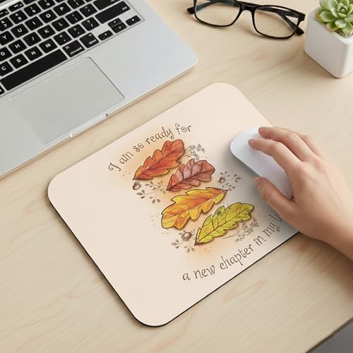 Image of Premium Non-Slip Mouse Pad | Smooth Surface for Optical & Laser Mice | Anti-Skid Rubber Base | Office, Home & Gaming | Motivational Quote Design
