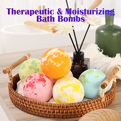 Nizzup Bath Bombs Gift Set,12 Pack Aromatherapy Fizzies With Essential Oil Spa For Relaxing And Moisturizing.long Lasting To Rotate Floaters.best Gift For Girlfriend,Her/Him,Kids #TOP3