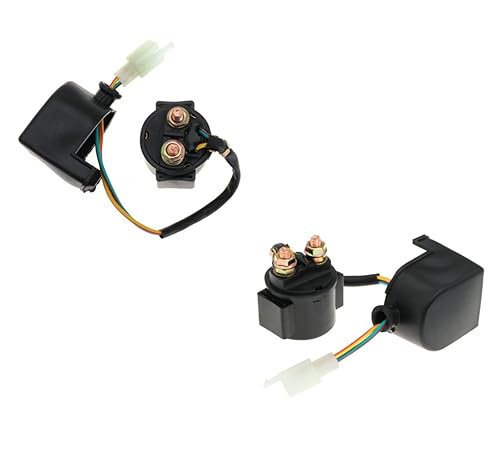 Miniatura 6 de Relé de arranque de solenoide para motor GY6 de 4 tiempos, 50 cc, 70 cc, 90 cc, 100 cc, 110 cc, 125 cc, 150 cc, 200 cc, 250 cc, para Honda para