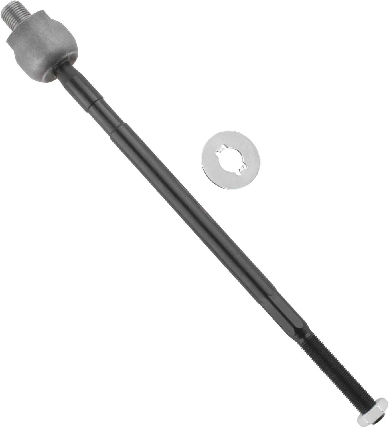 Set of 4, Front Inner & Outer Tie Rod End Kit, Compatible with Mitsubishi Lancer 2002 2003 2004 2005 2006 2007, Replace # ES3704 EV80587