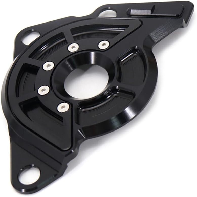 Bacar CNC Front Chain Guard Sprocket Cover Protector Black for Yamaha Tracer 9/MT-09 2021 2022 Motorbike