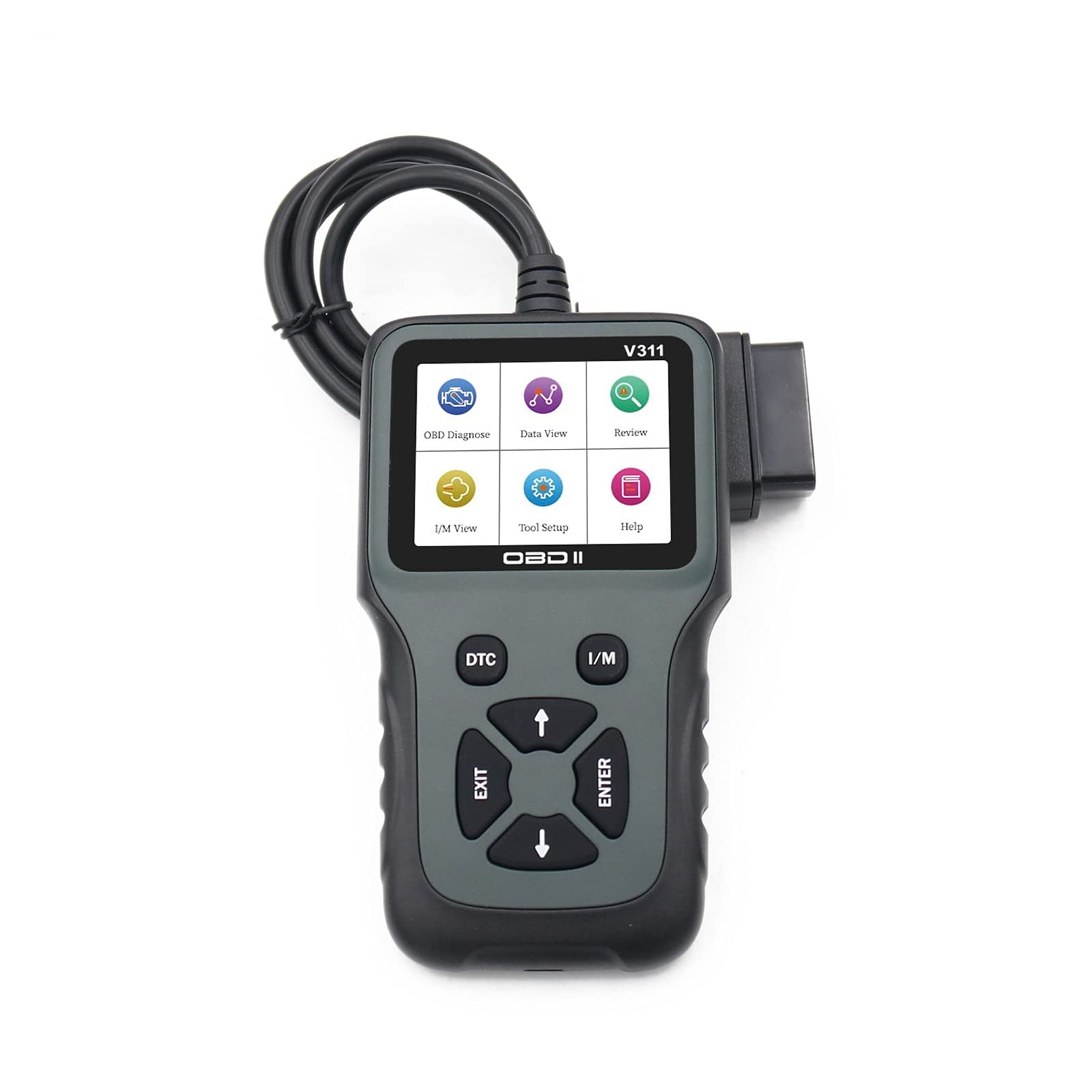 Automobile Barcode Lettore Auto Diagnostica Autensile Diagnostica OBD2 Diagnosi del motore Strumento di diagnosi del guasto for auto Portatile e comodo