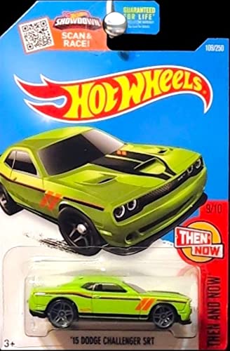 Hot Wheels Dodge Challenger SRT verde 1:64