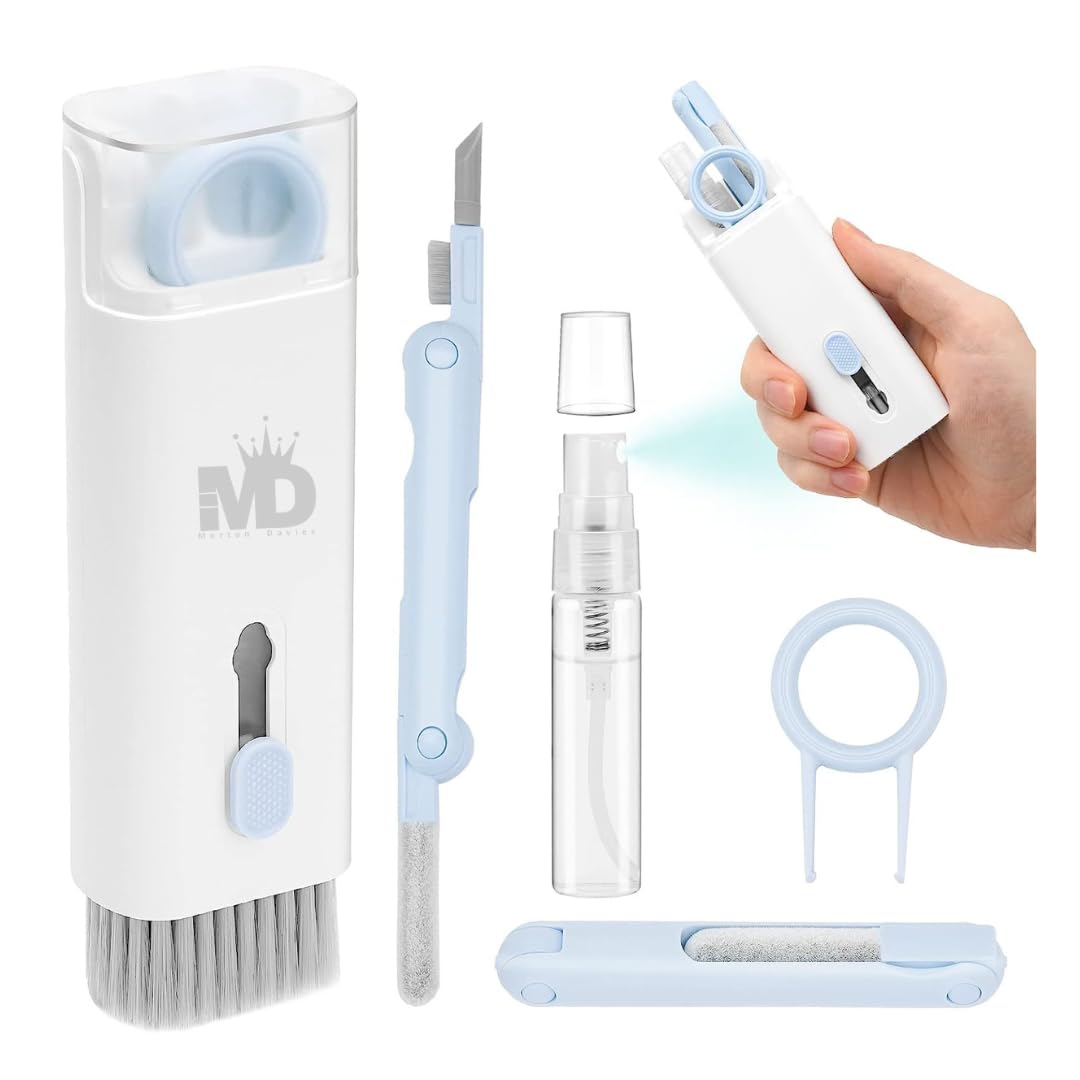 Xenos 7 in 1 Multi-Function Laptop Cleaning Brush/Keyboard Cleaning kit/Gadget Cleaning kit Gap Duster Key-Cap Puller for Laptop,Monitor,Keyboard and Earphones (Pack of 1) (Multi Color) (B0C334P3LH) Amazon Price History, Amazon Price Tracker
