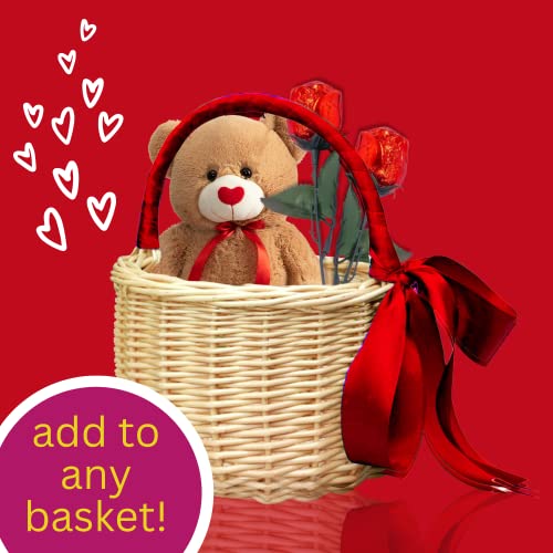 Valentine Chocolate Roses, Individually Wrapped Candy, Valentine’s Day Gift For Significant Other, Table Centerpiece, And More, 30 Flowers #TOP5