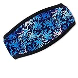 Flow Scuba Gear Diving Mask Slap Straps - Neoprene Cover for Dive and Snorkel Masks (Coral)