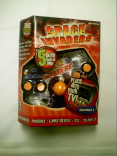 Plug & Play Tv Games Space Invaders 5 Games in One