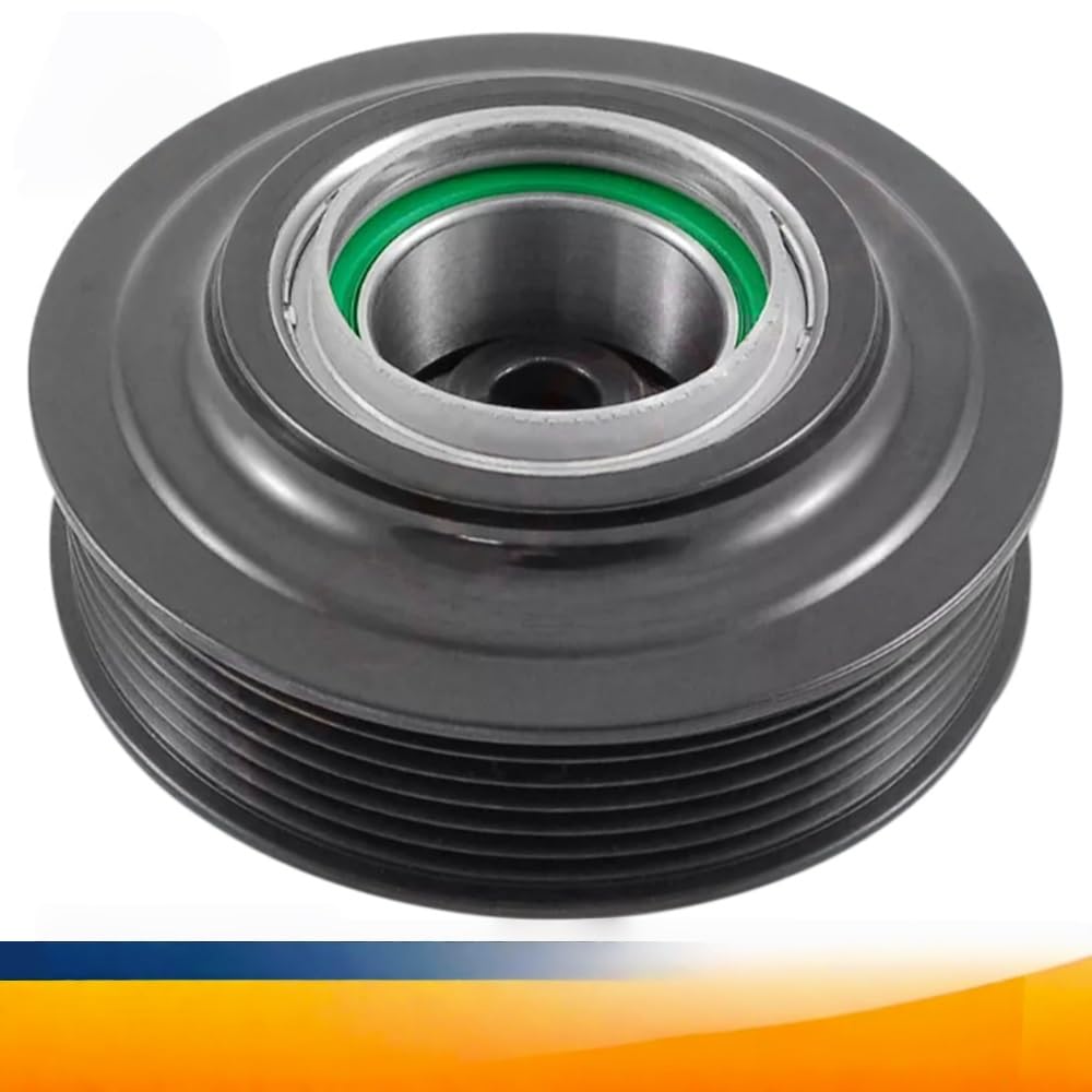 embrayage climatisation Poulie d'embrayage de compresseur AC, Convient pour VV Transporter T5 Amarok Multivan 7E0820803 7E0820803F 7E0260803G 7SEU17C A/C kit embrayage clim