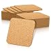 Cork Drink Coasters 1/8" Thick Square 30 Pack - Home Bar and Kitchen Essential - Blank Reusable Absorbent Eco-friendly DIY Project Tile Craft Board - Restaurant Cafe Wedding Supplies and Accessories