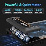 Walking Pad Treadmill for Home Office, Portable Under Desk Treadmill with Remote Control and LED Display, Walking Jogging Running Machine - Image 2