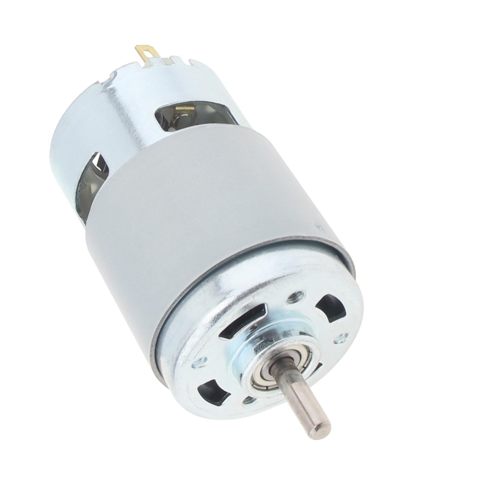 775 DC Motor 12V 24V 3000RPM-12000RPM Large Torque Micro Electric Motors for Drill Screwdriver Circular/D-Shaft/Dual Shaft(12V 5000 RPM Circle)