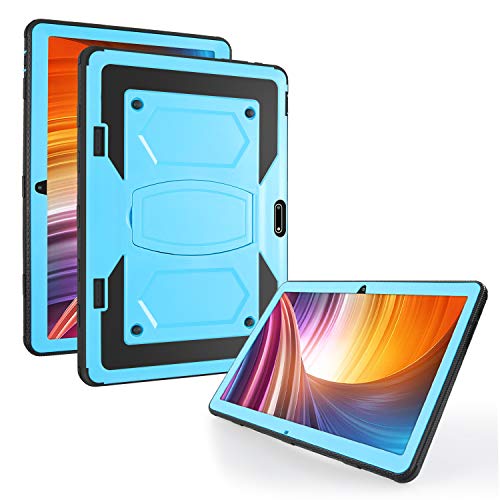 FIEWESEY for Dragon Touch Max 10 Plus Case,Veidoo T10T20 case,Meize K105K106K10110 inch case,Flying TECH 10 inch case,Victbing 10 inch case,Lectrus 10 inch case,Zonko 10.1 case(Blue)