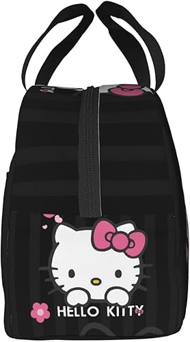 Miniatura 4 de Linda bolsa de almuerzo de anime de dibujos animados Kawai para adultos, trabajo, viajes, senderismo, picnic, regalo de Navidad para mujeres y