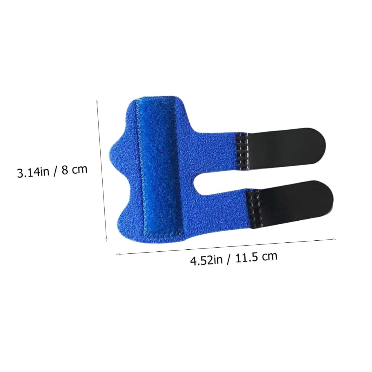 PartyKindom 2pcs Sports Finger Brace Splint Thumb Protector Relief Breathable Comfortable for Injury