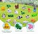 Imagen de PLUSHCEWT Set de 28 animales impresos en 3D al estilo casual