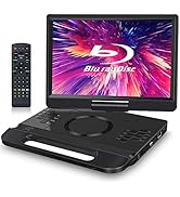 FANGOR 12インチ 1080Pブルーレイプレーヤー 270度回転