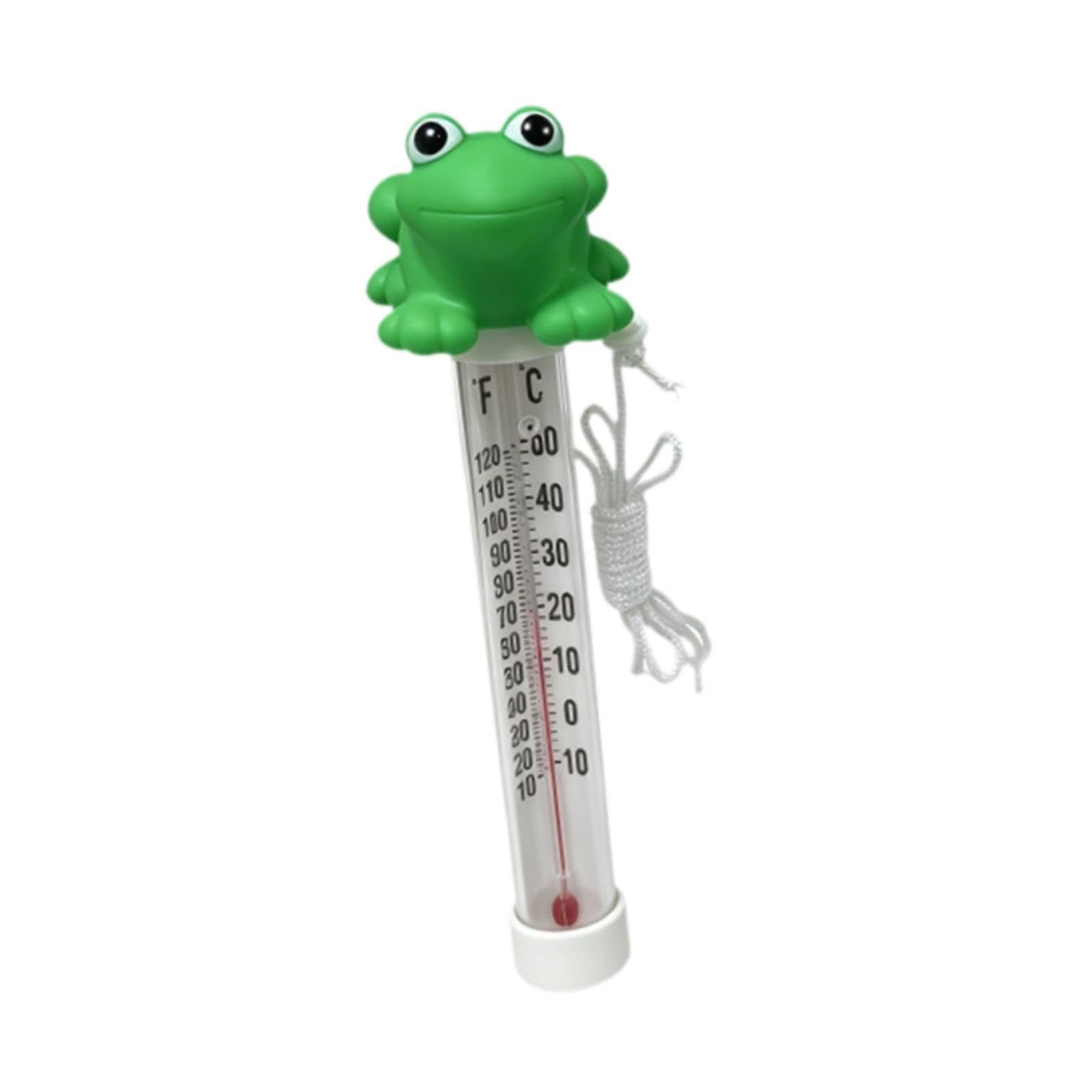 Floating Pool Thermometer Easy Read for Swimming Pools Outdoor Indoor Shower Frog-image-38