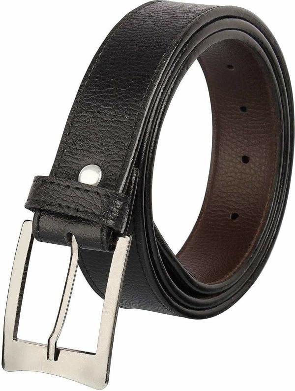 Image of Amicraft PU Leather Gift Combo Set|Gift Set For Mens & Boys| Black Wallet for Men 6 Card Slots PU Leather Formal & Casual Black Belt Free Size Upto 42 Inches|