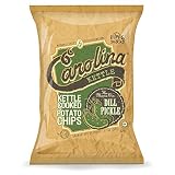 Carolina Kettle - Mama Gin Dill Pickle Kettle Cooked Potato Kettle Chips - Satisfy that fried pickle