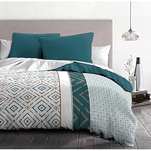 Parure de Couette Cocooning Ethno Bleu