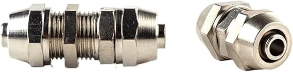 Pipe Outer Diameter 4mm 6mm 8mm 10mm 12mm 14mm 16mm Pneumatic Quick-Twist Brass Pipe Fittings T Type L Type Cross Type Diaphragm Type(Zhitong,Tube OD 12mm)