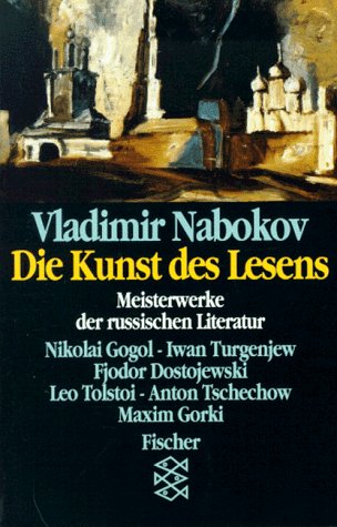 Vladimir Nabokov Die Kunst des Lesens, Meisterw... [German] 3596104963 Book Cover