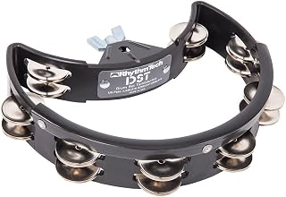 RhythmTech DST10 Drum Set Tambourine with Nickel Jingles