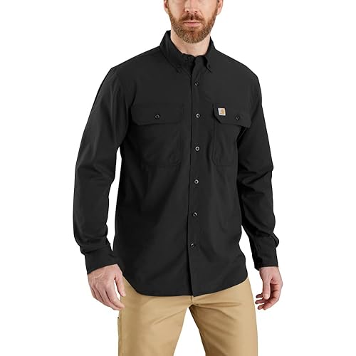 Carhartt Men's Force Relaxed Fit Lightweight Long Sleeve Shirt