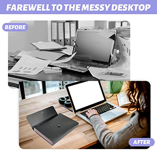 Pouyrba Expanding File Folder, 1Pc 13 Pockets A4 Size Rainbow Plastic Accordion File Organizer File Storage Folder With Multiple Pockets For Classroom Office Home Or Business Trip (1) #TOP4