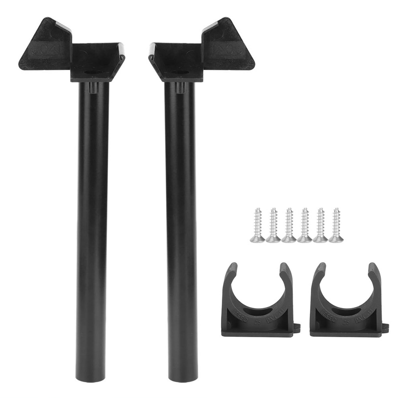 Kuuleyn Greenhouse Rainwater Gutter Water Butt Down Pipe Kit Drainage Downpipe Accessory Supplies,Greenhouse Accessory