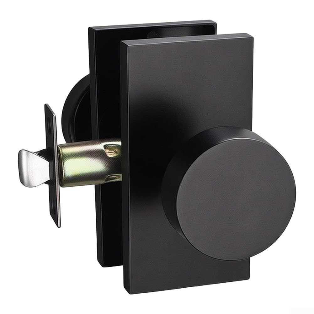 Manopola Rotonda per Porte Interne Black Manopola Rotonda per