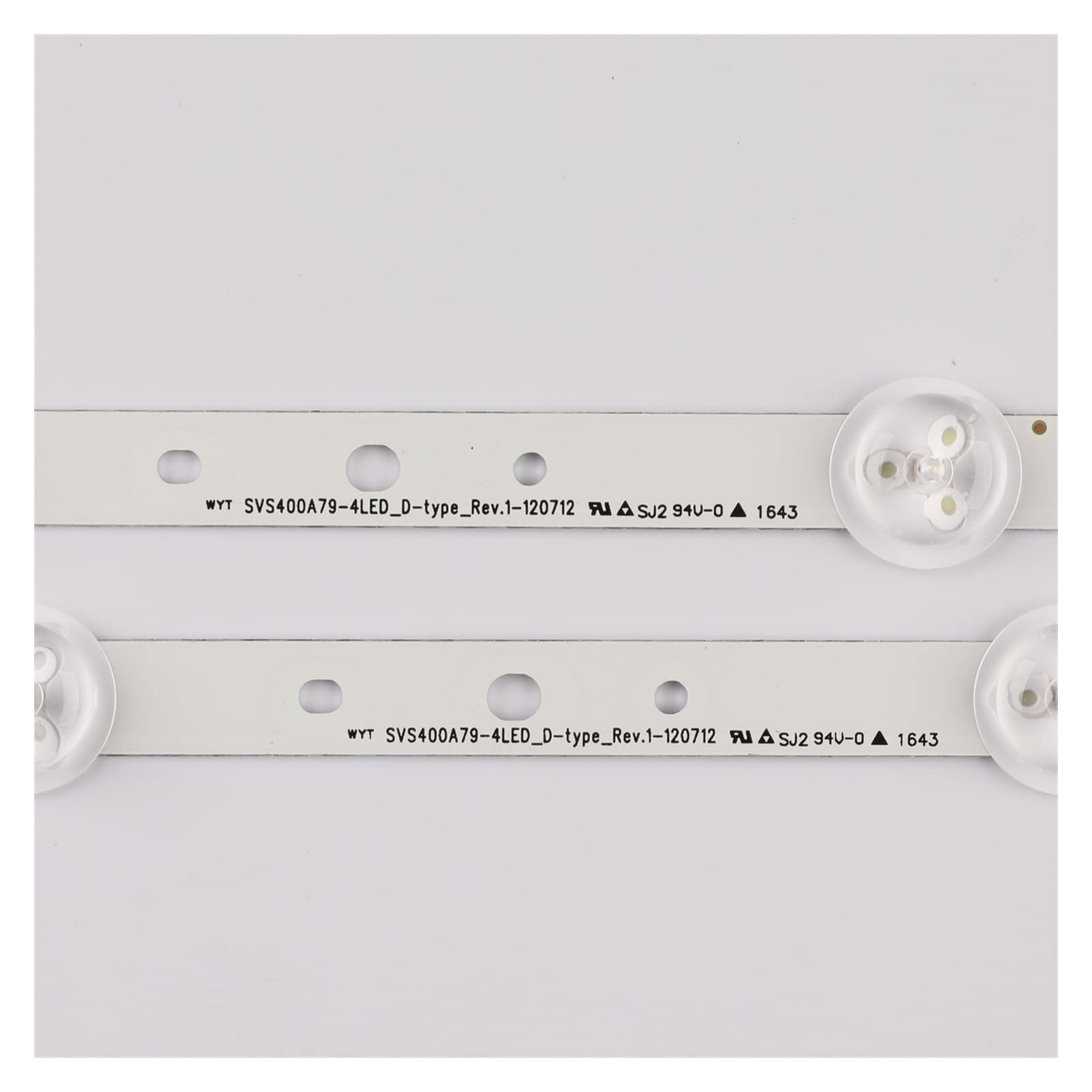 10 Stück/Set 4 0D1333B 40L1333B 40PFL3208T LTA400HM23 LED Backlight-Bar SVS400A79 4LED A B D 5LED C Typ Rev.1 120712(Set Meal)