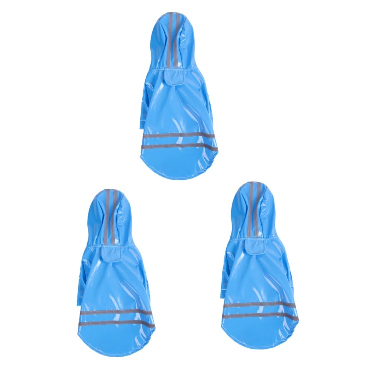 Manteaux de Pluie imperméables pour Chien, imperméable pour Chien, 3 pièces, Manteau imperméable pour Petit Chien, équipement de Pluie pour Chien, Grand impermé