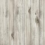 FODAHRWS Wood Panel Wallpaper Waterproof Peel and Stick Wallpaper Self-Adhesive Removable Vintage Wa