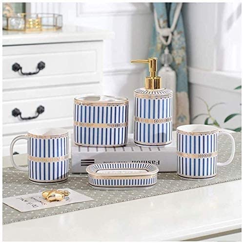 Ensemble de lavage en céramique pour éviter le désordre du lavabo