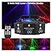 Disco Lights RGB Disco DJ Beam Laser Light Projector DMX Remote Strobe Stage Lighting Effect Xmas Party Holiday Halloween Lights for DJ Club Brithday KTV Festival Home(9 Hole RGB Laser)