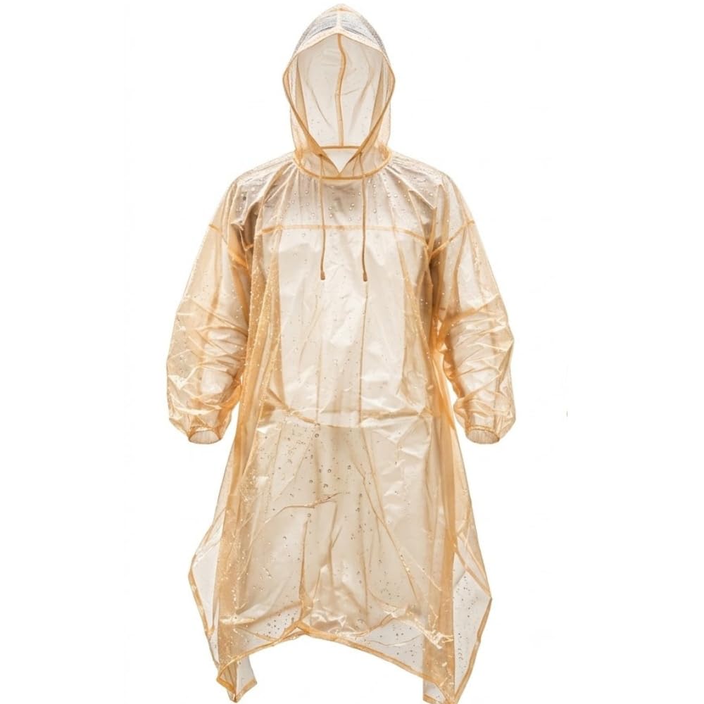 𝐄𝐯𝐞𝐫𝐲𝐝𝐚𝐲 𝐄𝐬𝐬𝐞𝐧𝐭𝐢𝐚𝐥𝐬 | 𝟏 𝐘𝐞𝐚𝐫 𝐖𝐚𝐫𝐫𝐚𝐧𝐭𝐲 | Transparent Waterproof Rain Poncho for Men & Women, Hooded Reusable Rain Cape with Drawstring, Lightweight Rain Wear-image-28