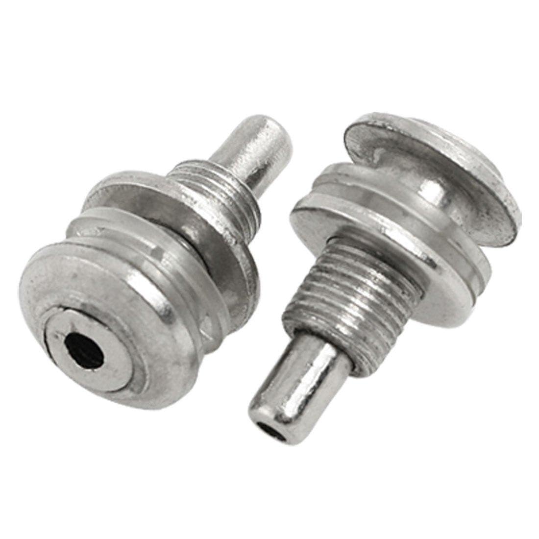 Aexit Silicone ket Clamps Pads 3mm Steel Wire Hole Glass Clips Clamps Hand-Screw Clamps 2 Pcs