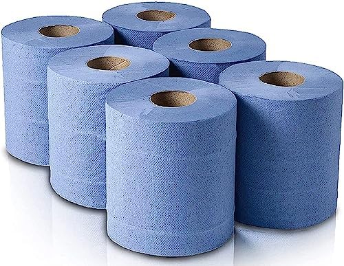 ValueX Centrefeed Rolls 2 Ply W 166mm X L 120m Blue (Pack 6) - BCF120 | Ryman Business® UK