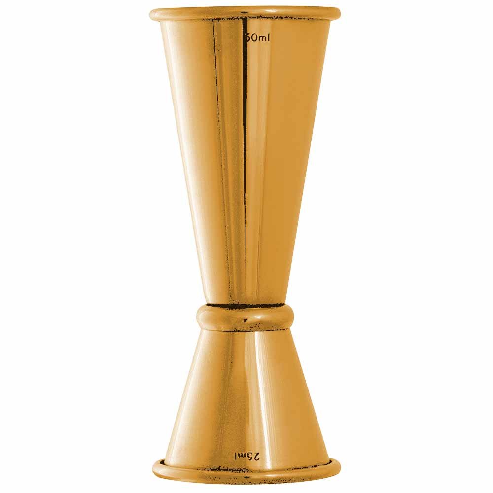 Urban Bar Jigger Ginza Spirit Measures Gold Finish Model 25ml/50ml No UB108G