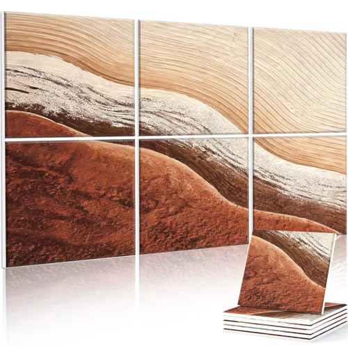 Image of JBER Acoustical Wall Panels 47.2 inch x 27 inch, Earth Wave Texture