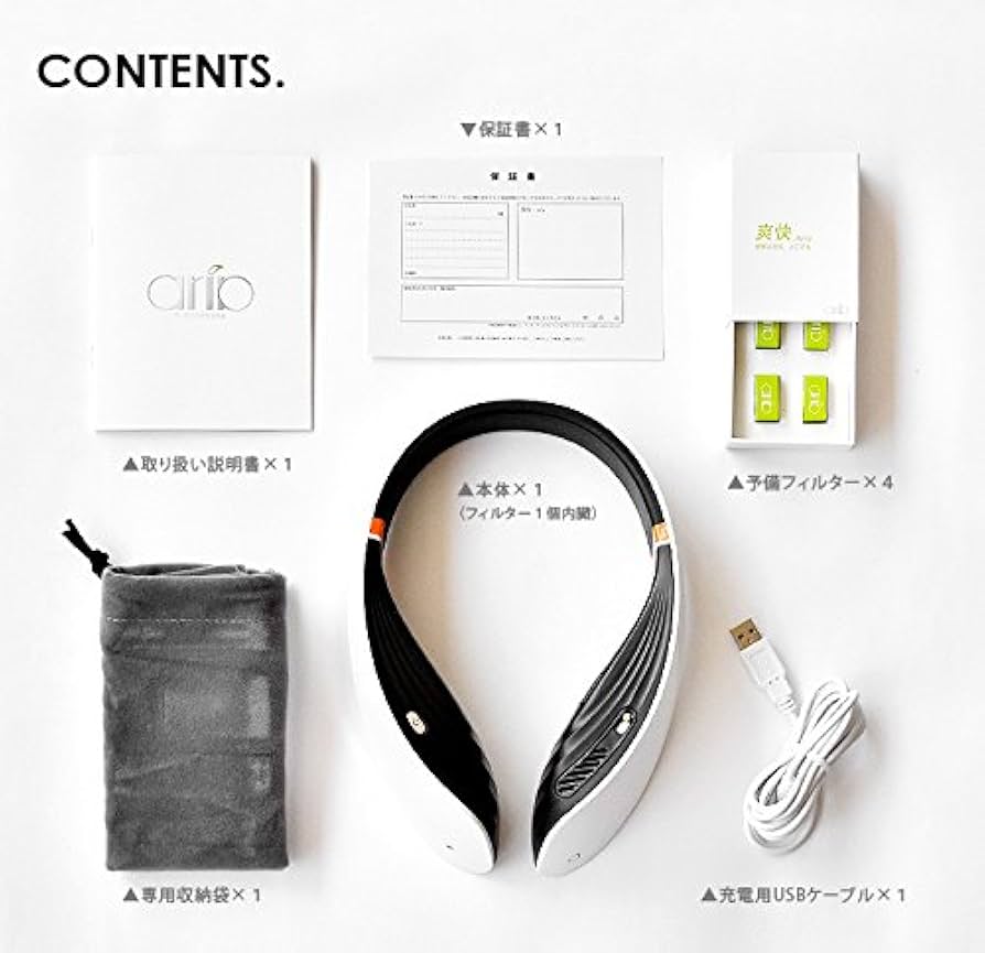 ECOVACS ポータブル 空気清浄機 ARIA PM2.5対応 ヘッドフォン型 Amazon.co.jp: ECOVACS ポータブル 空気清浄機 ARIA PM2.5対応