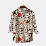 Zoom IMG-1 camicia natale uomo manica lunga Zoom IMG-1 camicia natale uomo manica lunga