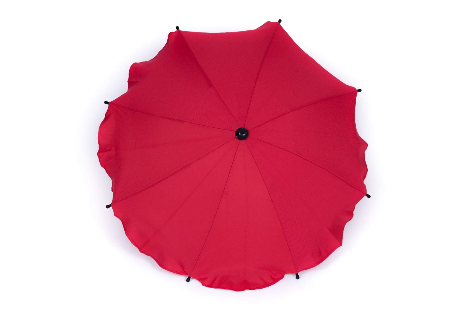 Baby Sun Umbrella Parasol Buggy Pushchair pram Stroller Shade Canopy rain brolly (red)