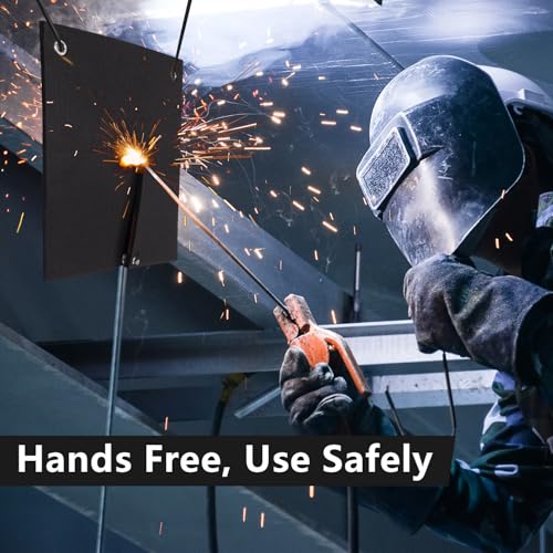 Msnaile Cobertor de solda de carbono grafite à prova de fogo, feltro de solda resistente a chamas at