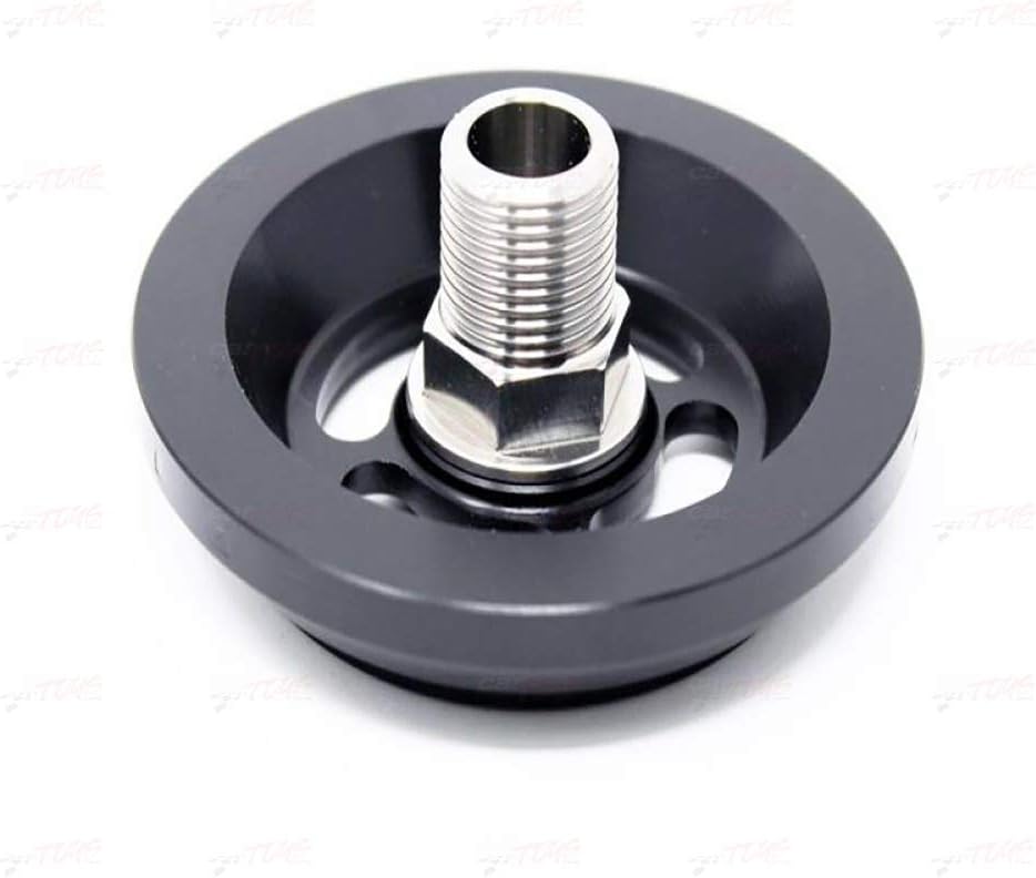 Torque Solution WIX Oil Filter Adapter Fits R35 GT-R VR38 w/WIX 57202XP