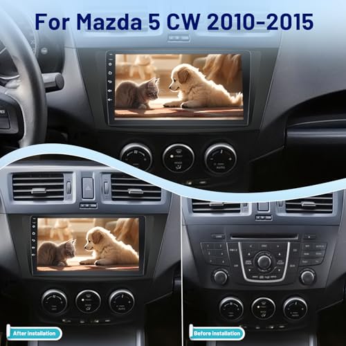 Radio para Mazda 5 CW 2010-2015 Volxcereo 9" Android miniatura 2