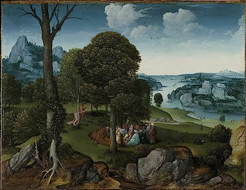 Affiche impression d'art paysage Jean-Baptiste Joachim Patinir 60x90cm