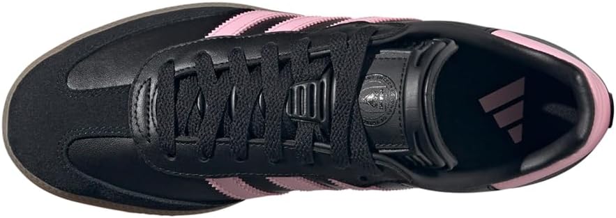 adidas Mens Samba Inter Miami Lace Up Sneakers Shoes Casual - Black, Pink - Size 10 M - Image 4