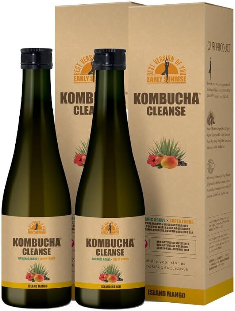 コンブチャクレンズ　3本セット Amazon.co.jp: 【 3冠達成！ 】コンブチャクレンズ ミニボトル
